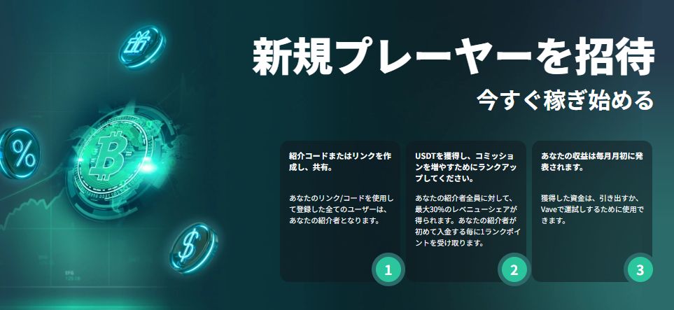 ベイブカジノ 紹介プログラム